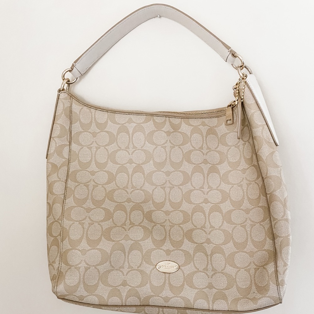 Signature Coach hobo shoulder bag